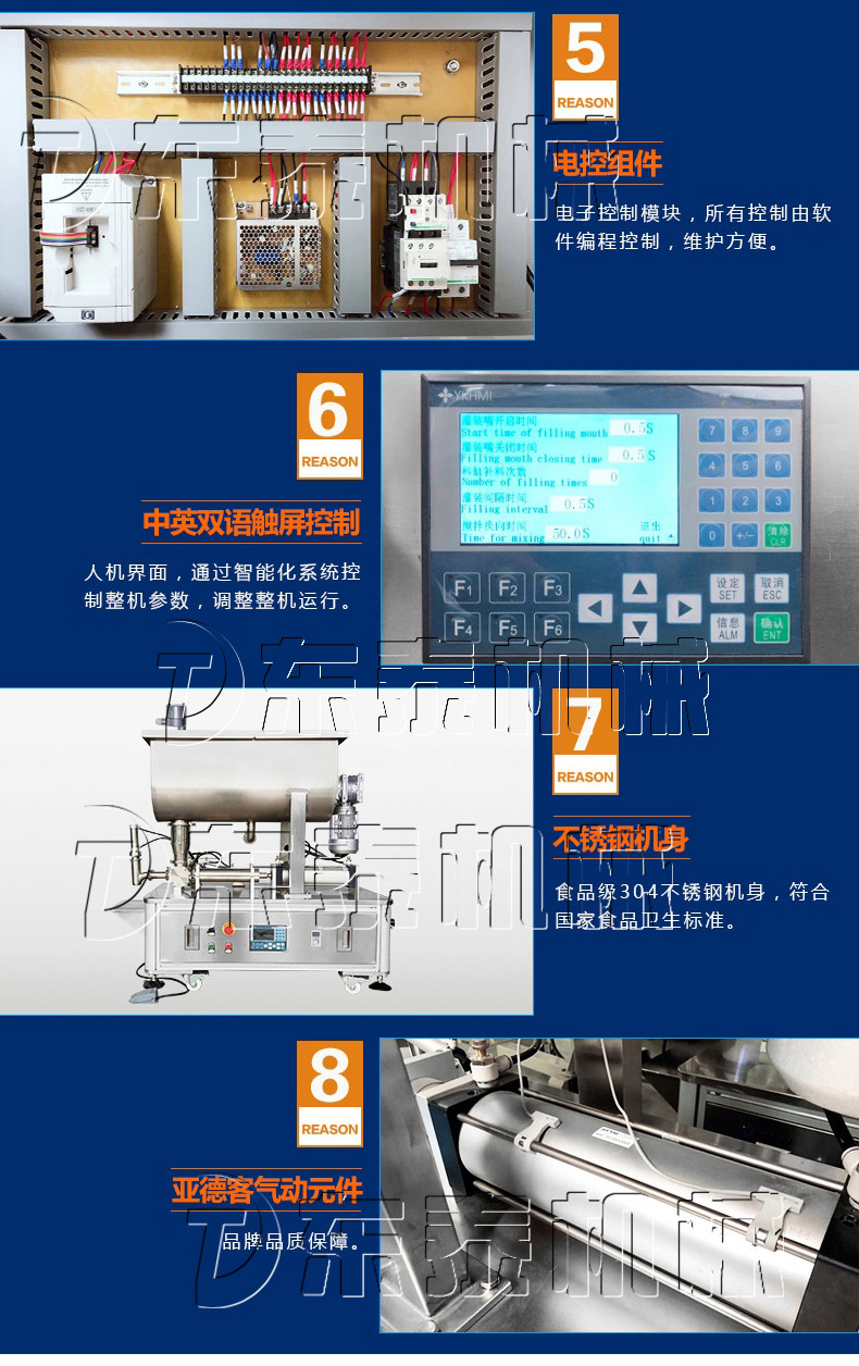 半自動醬類醬料灌裝機